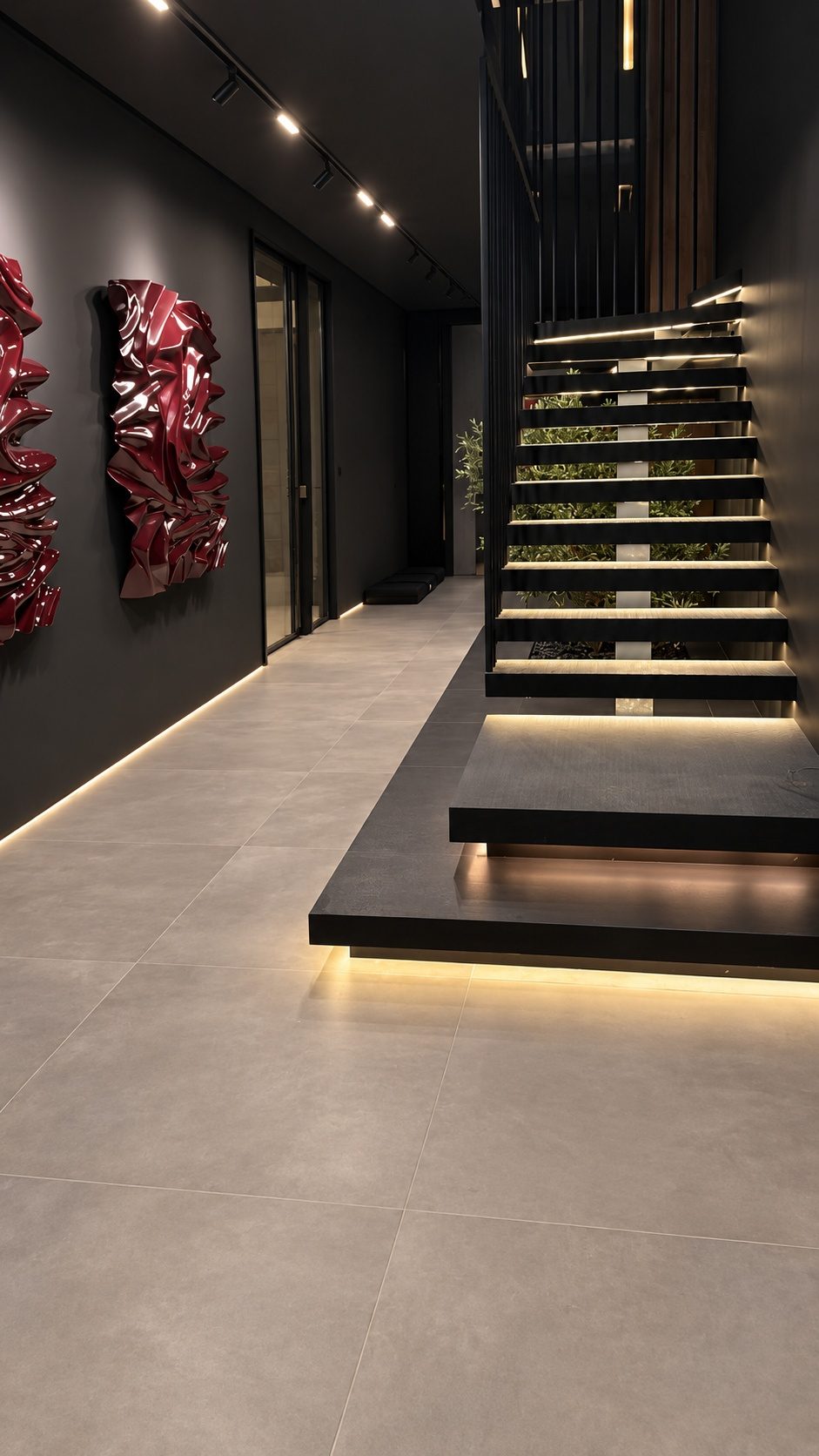 Stair from the hall